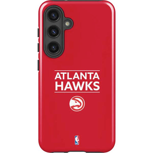 NBA Atlanta Hawks Standard - Red Galaxy S25 Impact Case